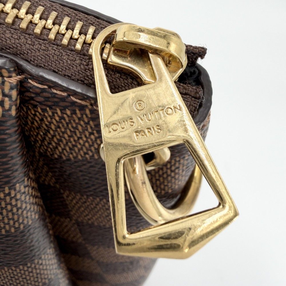 Louis Vuitton 2-Way Damier Odeon Tote MM Handbag Shoulder Bag Crossbody Brown — view 7