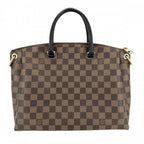 Louis Vuitton 2-Way Damier Odeon Tote MM Handbag Shoulder Bag Crossbody Brown — view 2