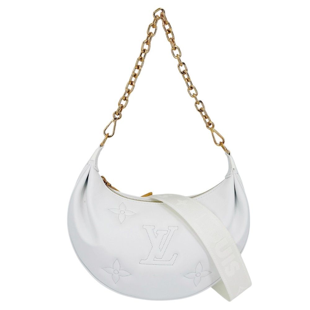 Louis Vuitton For 2-Way Monogram Over the Moon Shoulder Bag Handbag Bubble Gram