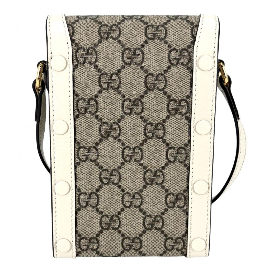 Gucci For Shoulder Bag Horsebit Pochette Crossbody GG Supreme Canvas Leather — view 2