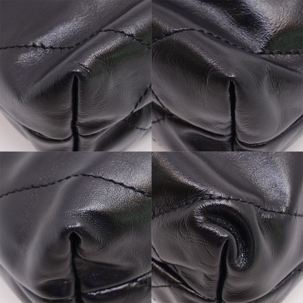 Chanel 22 Mini Calfskin BK GD Shoulder Bag — view 4