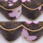 Louis Vuitton LV TM Pochette Ascending Soir Monogram Cherry Blossom GD Handbag — view 5