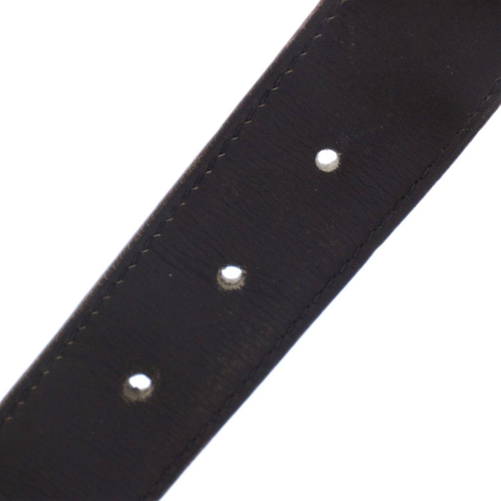 Hermes Constance Belt 75 Black Brown — view 7
