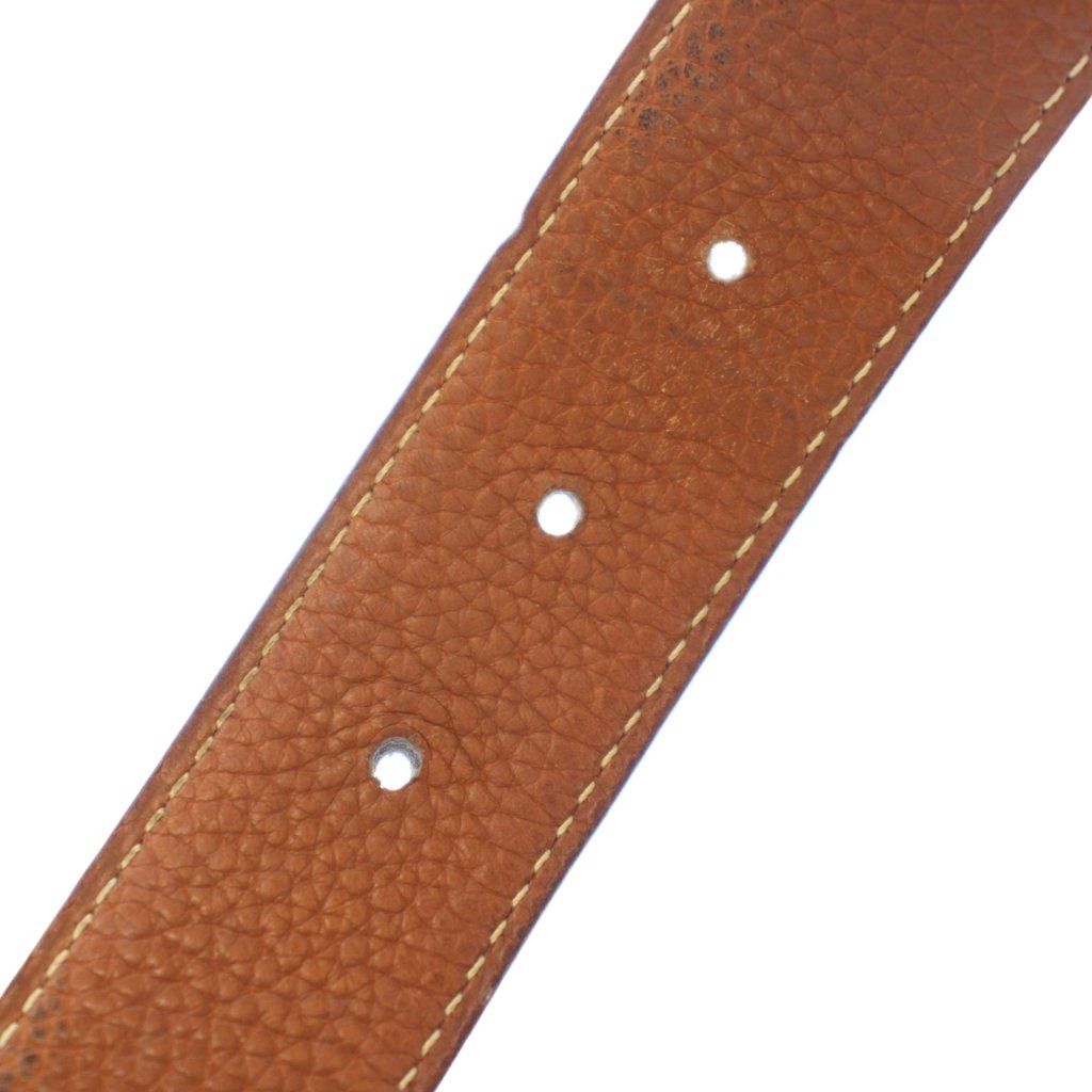 Hermes Constance Belt 75 Black Brown — view 6