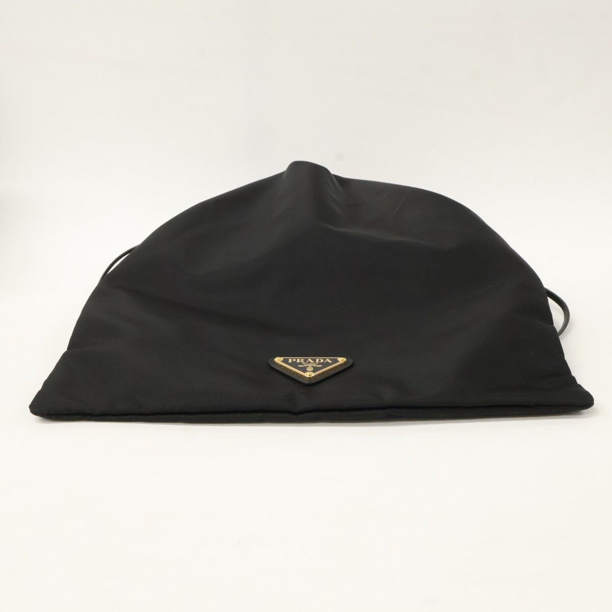 Prada Re-Nylon Triangle Logo Drawstring Wish Pouch — view 6