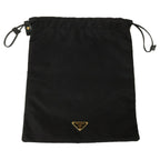 Prada Re-Nylon Triangle Logo Drawstring Wish Pouch — view 2