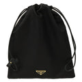 Prada Re-Nylon Triangle Logo Drawstring Wish Pouch