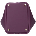 Hermes Togo Ultra Violet Picotin Lock PM Handbag — view 5