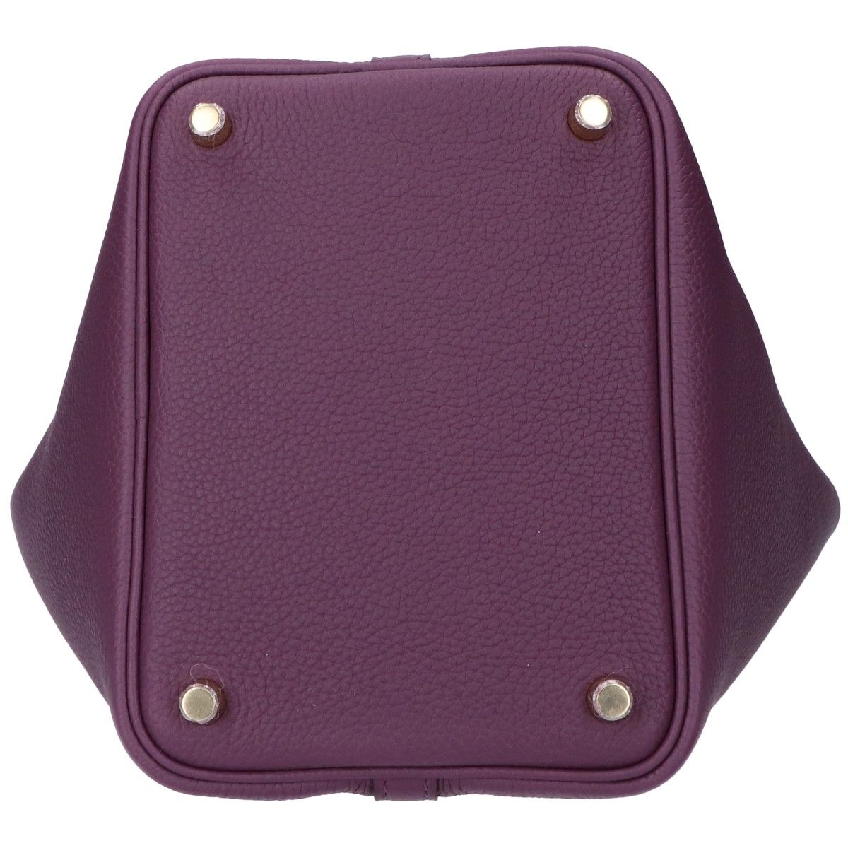 Hermes Togo Ultra Violet Picotin Lock PM Handbag — view 5