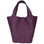 Hermes Togo Ultra Violet Picotin Lock PM Handbag — view 3