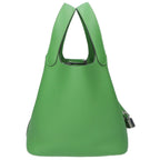 Hermes Bamboo Taurillon Picotin Lock PM Handbag — view 4