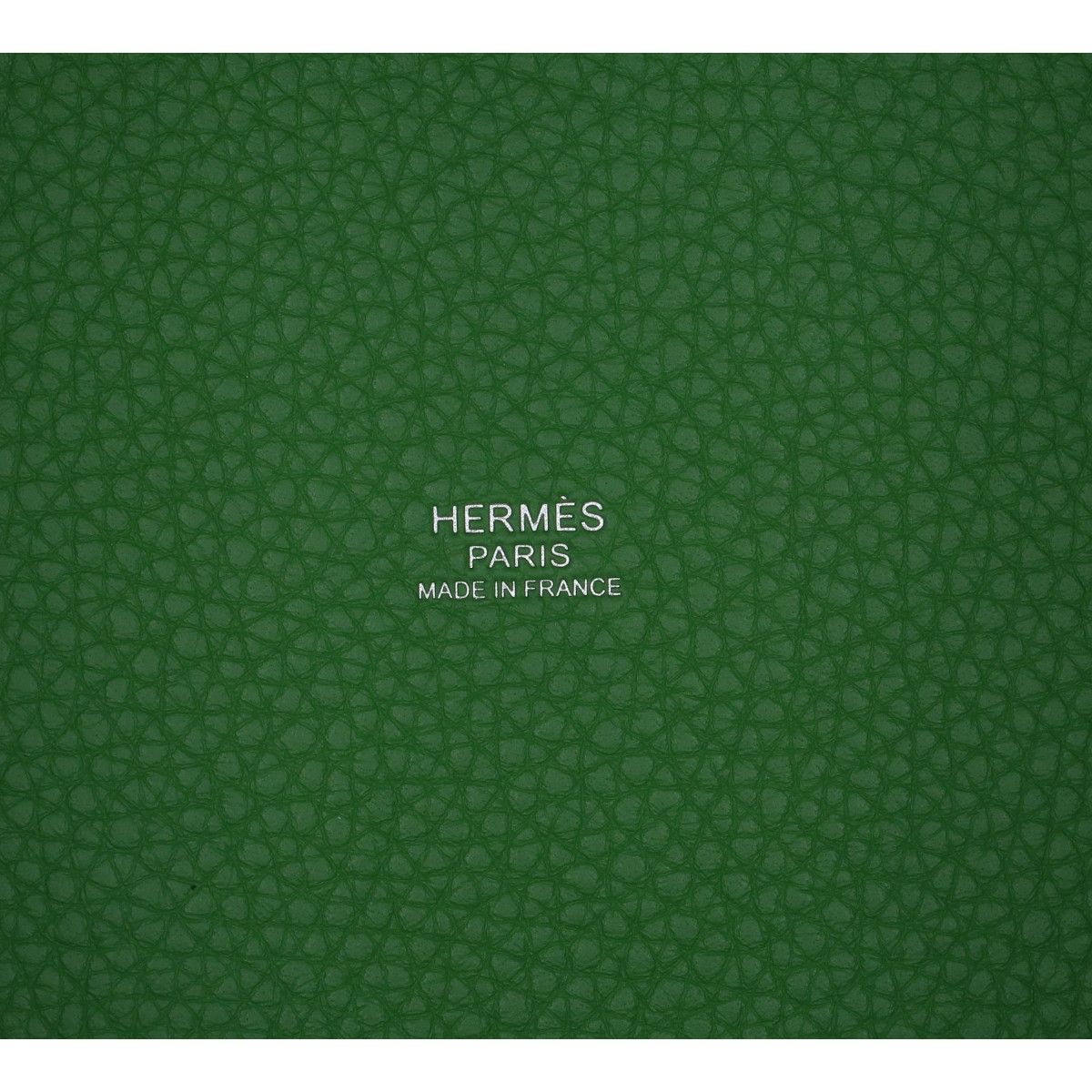 Hermes Bamboo Taurillon Picotin Lock PM Handbag — view 7