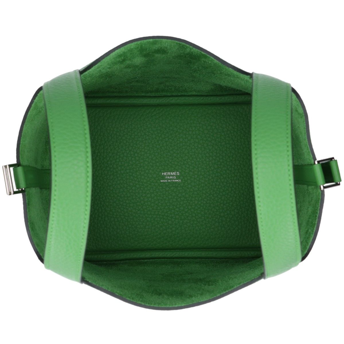 Hermes Bamboo Taurillon Picotin Lock PM Handbag — view 6