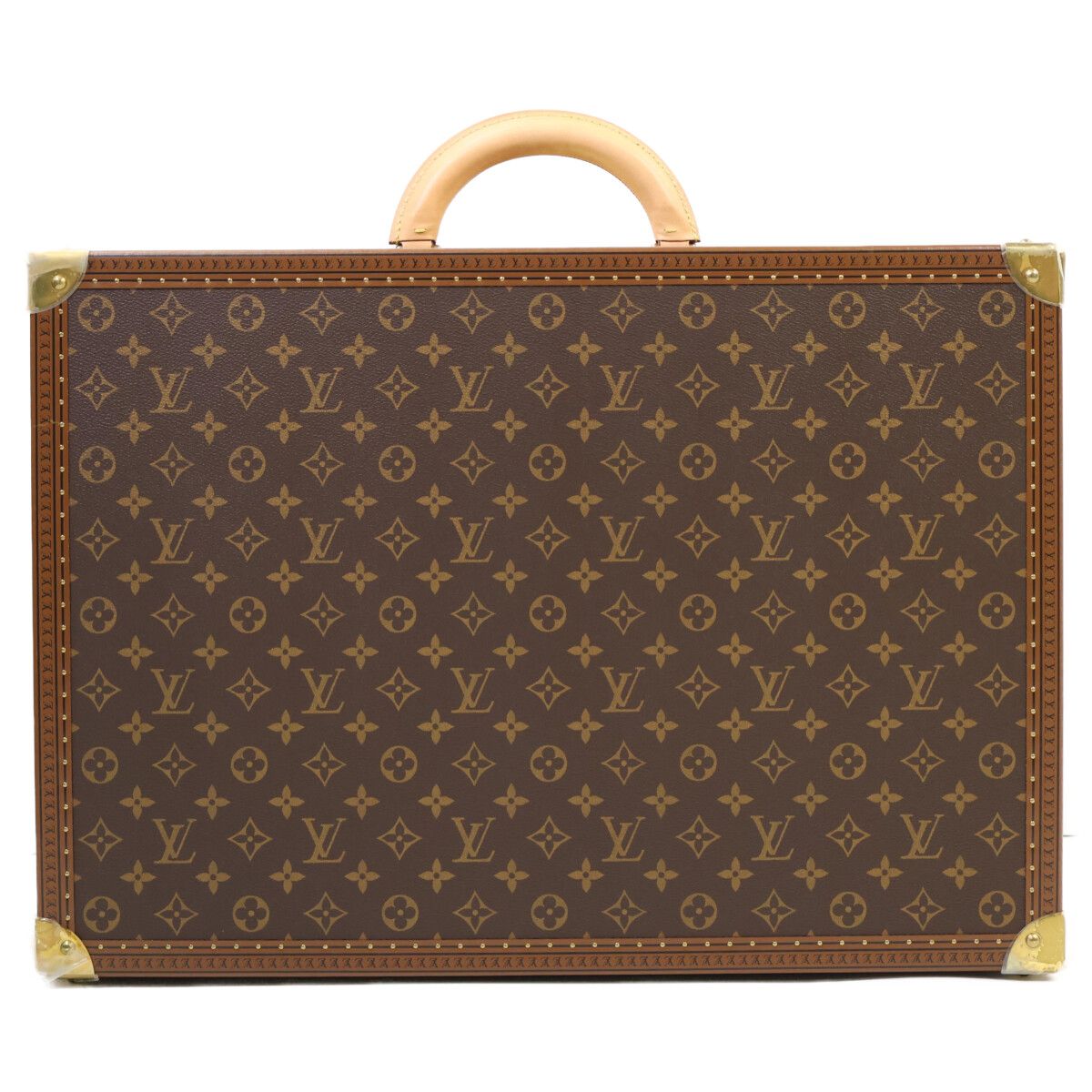 Louis Vuitton Monogram Alzer 55 Trunk Case with Dividers — view 3