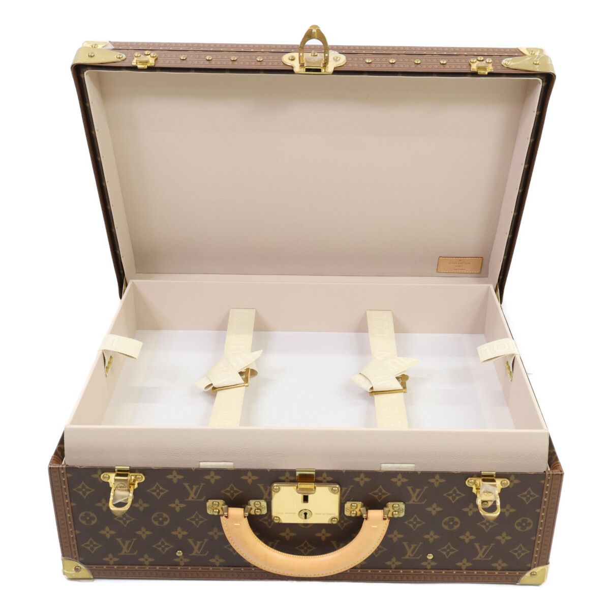Louis Vuitton Monogram Alzer 55 Trunk Case with Dividers — view 8
