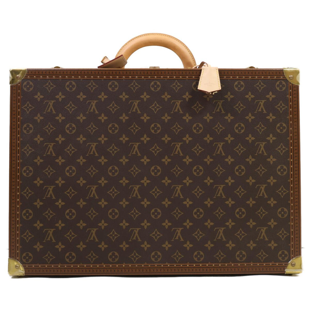 Louis Vuitton Monogram Alzer 55 Trunk Case with Dividers