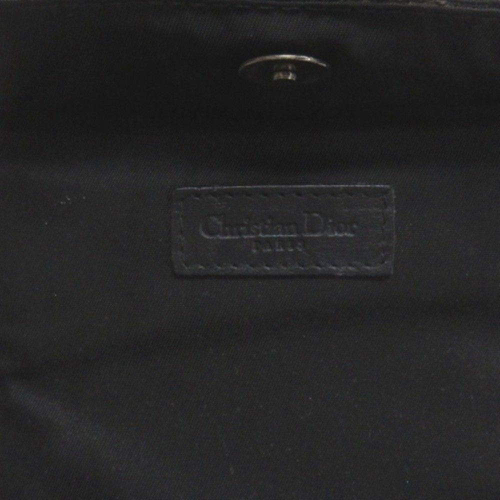 Dior Trotter Mini Vanity Pouch Black — view 8