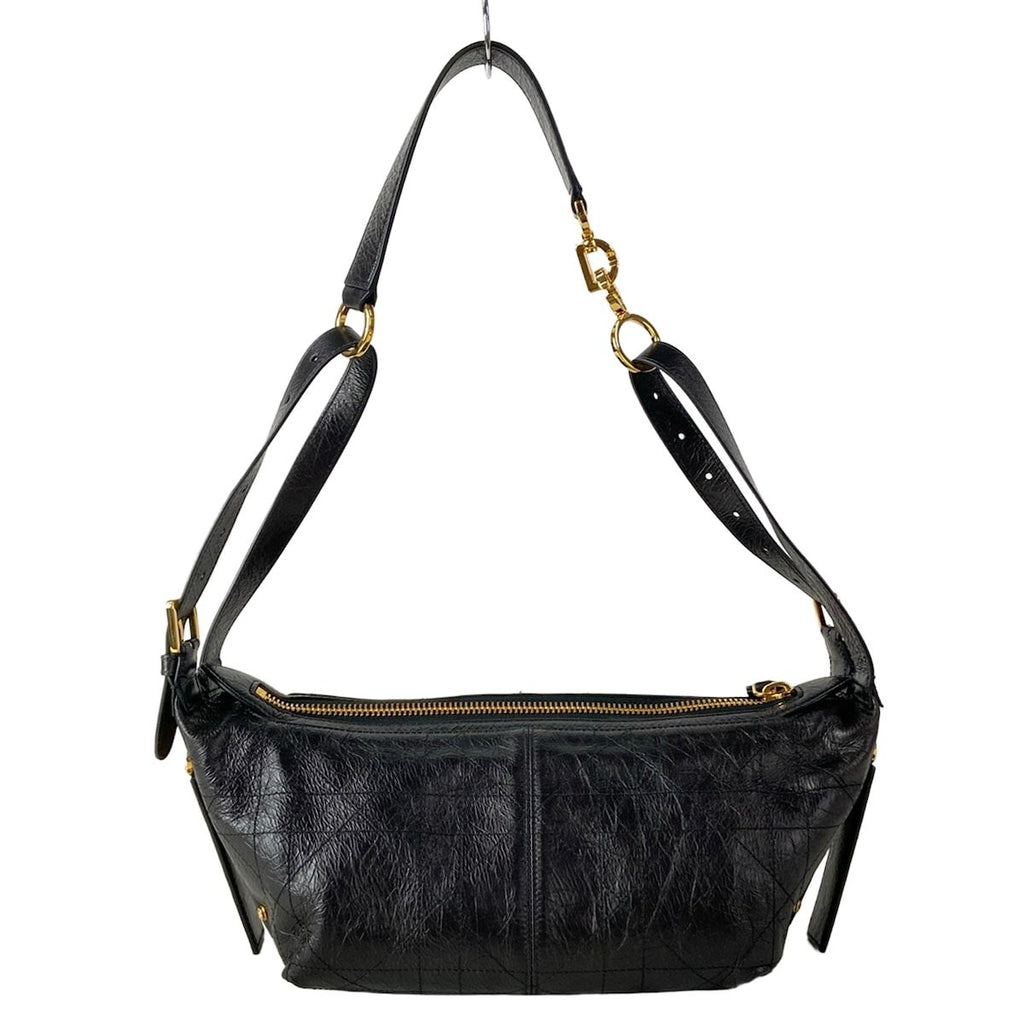 Dior Shoulder Bag D-journey Small Black Leather — view 3