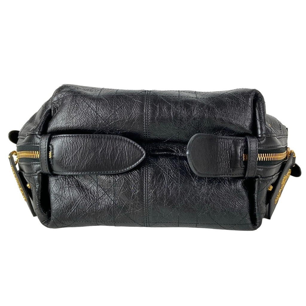 Dior Shoulder Bag D-journey Small Black Leather — view 5