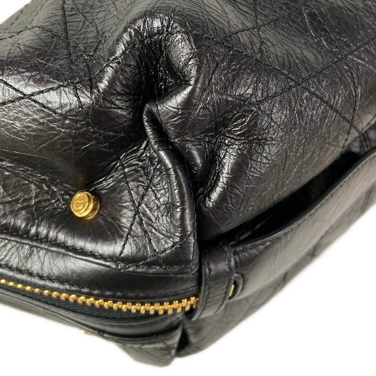Dior Shoulder Bag D-journey Small Black Leather — view 7