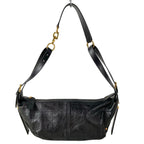 Dior Shoulder Bag D-journey Small Black Leather