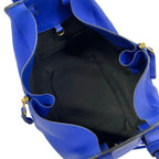 Loewe Tote Bag Hammock Small Navy Leather — view 7