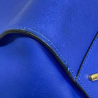 Loewe Tote Bag Hammock Small Navy Leather — view 6