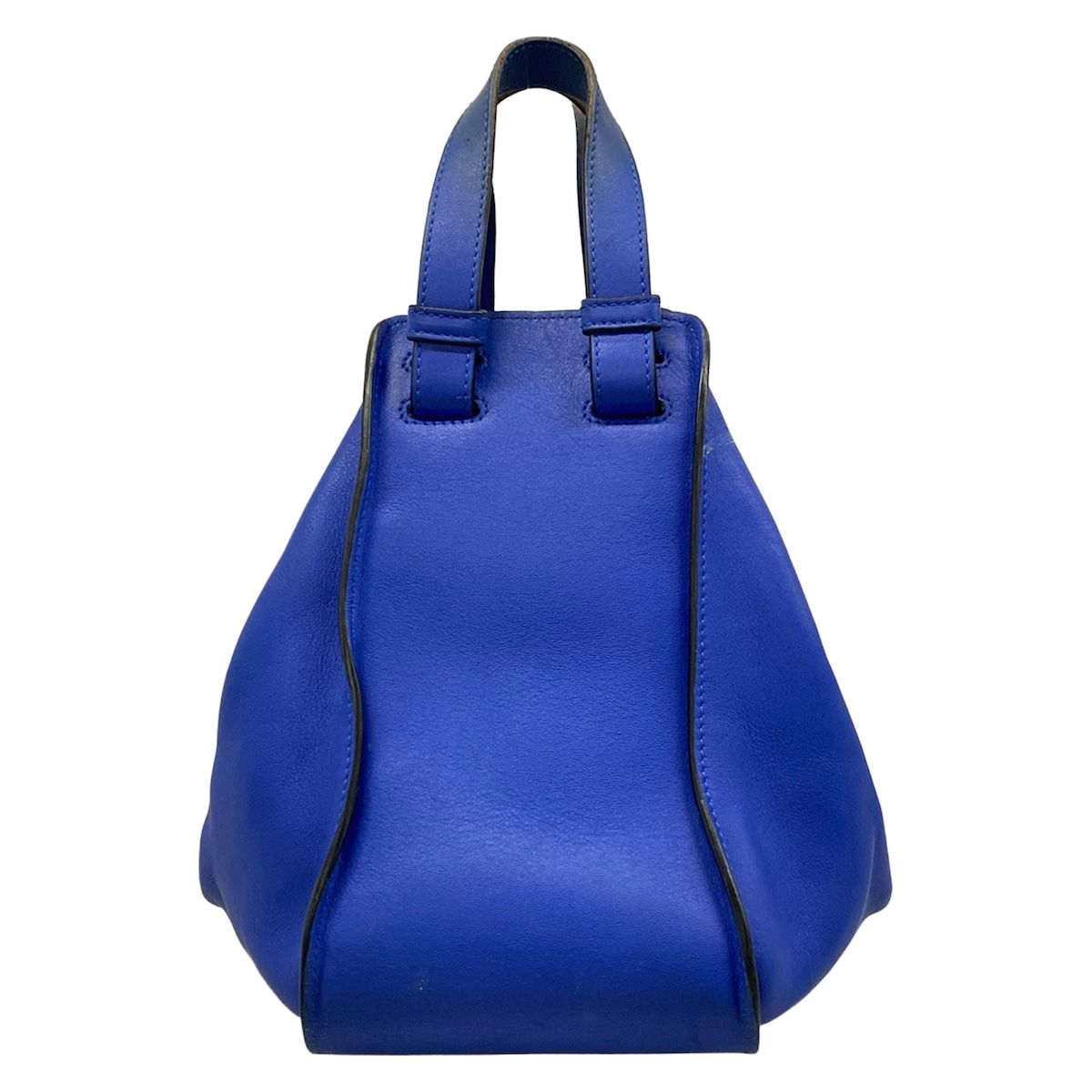 Loewe Tote Bag Hammock Small Navy Leather — view 3