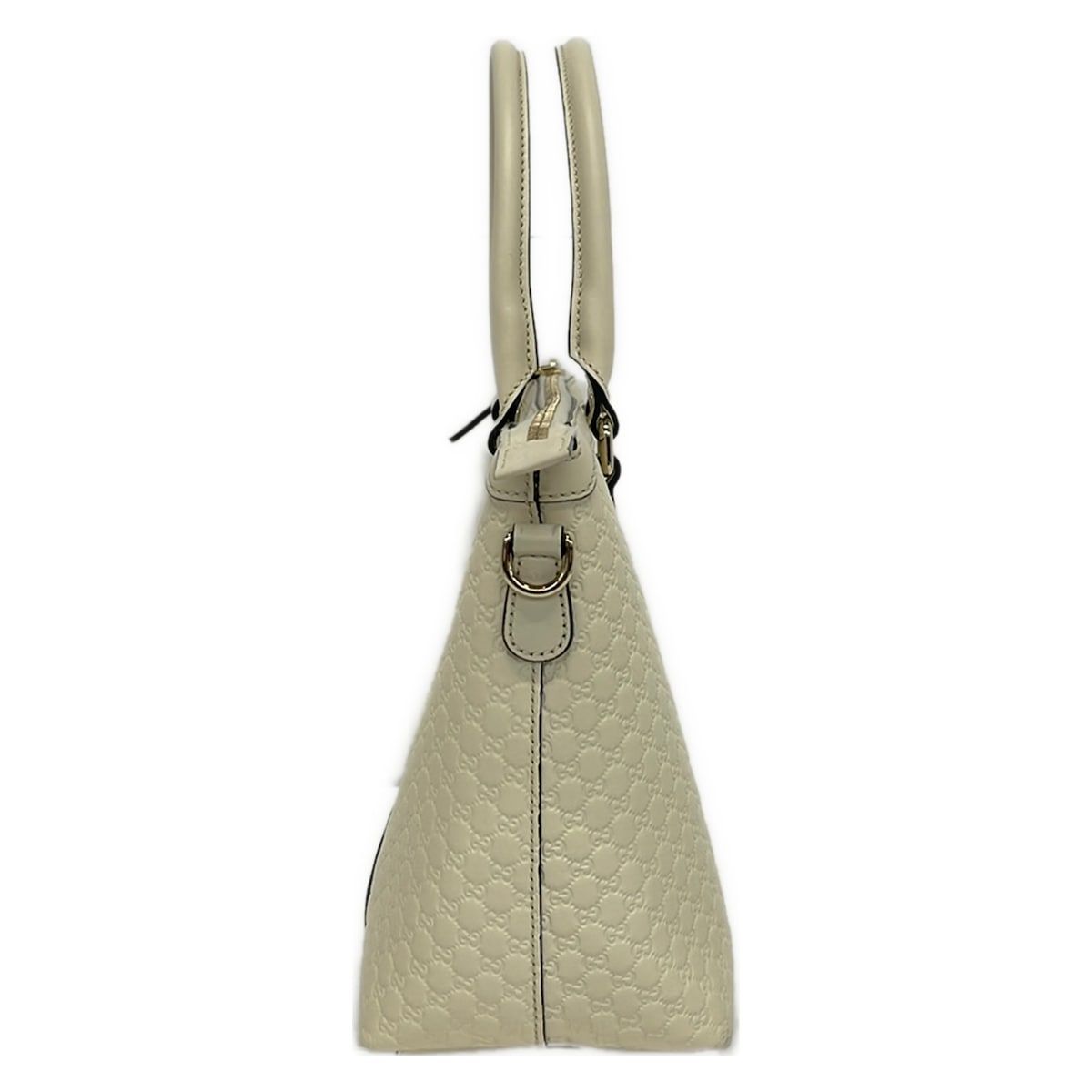 Gucci Handbag Micro Guccissima Ivory Leather — view 2