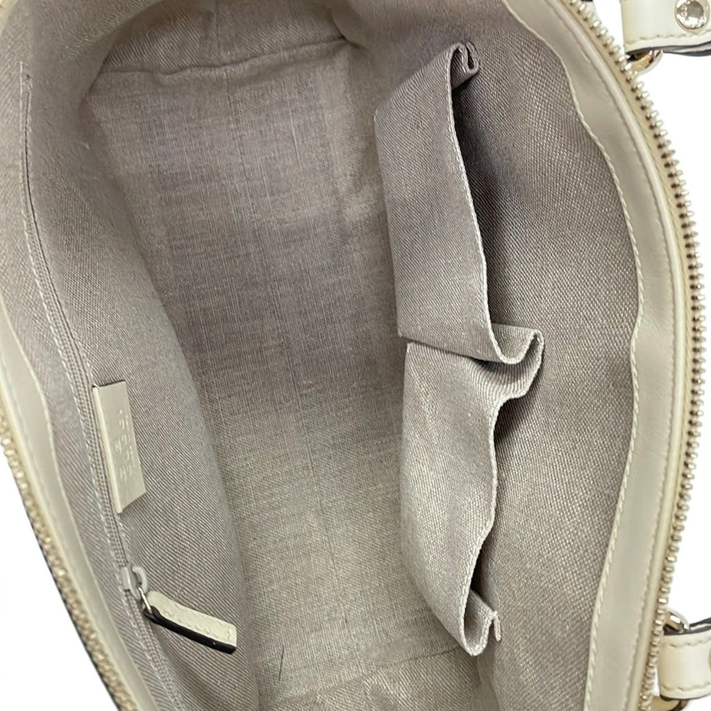 Gucci Handbag Micro Guccissima Ivory Leather — view 7