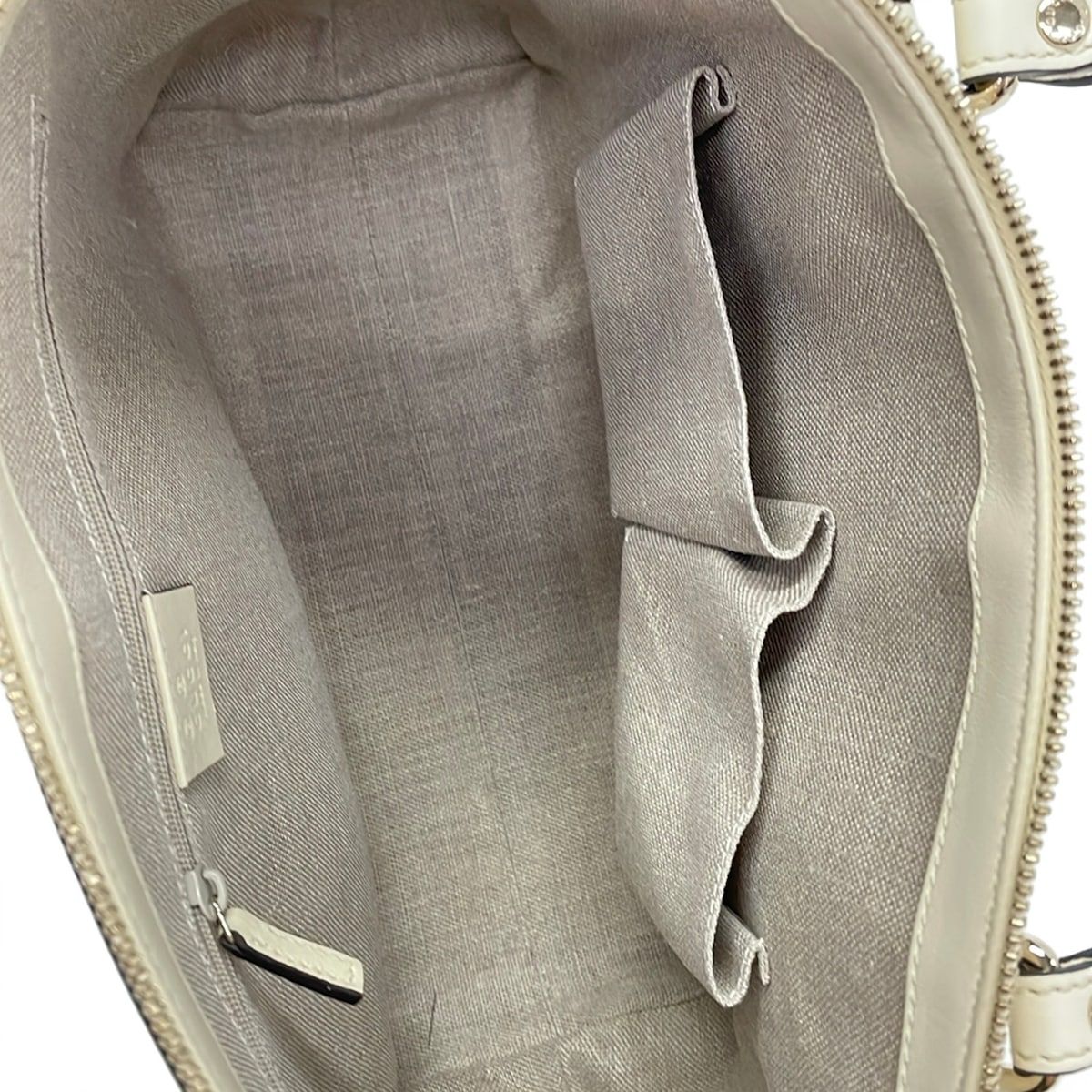 Gucci Handbag Micro Guccissima Ivory Leather — view 7