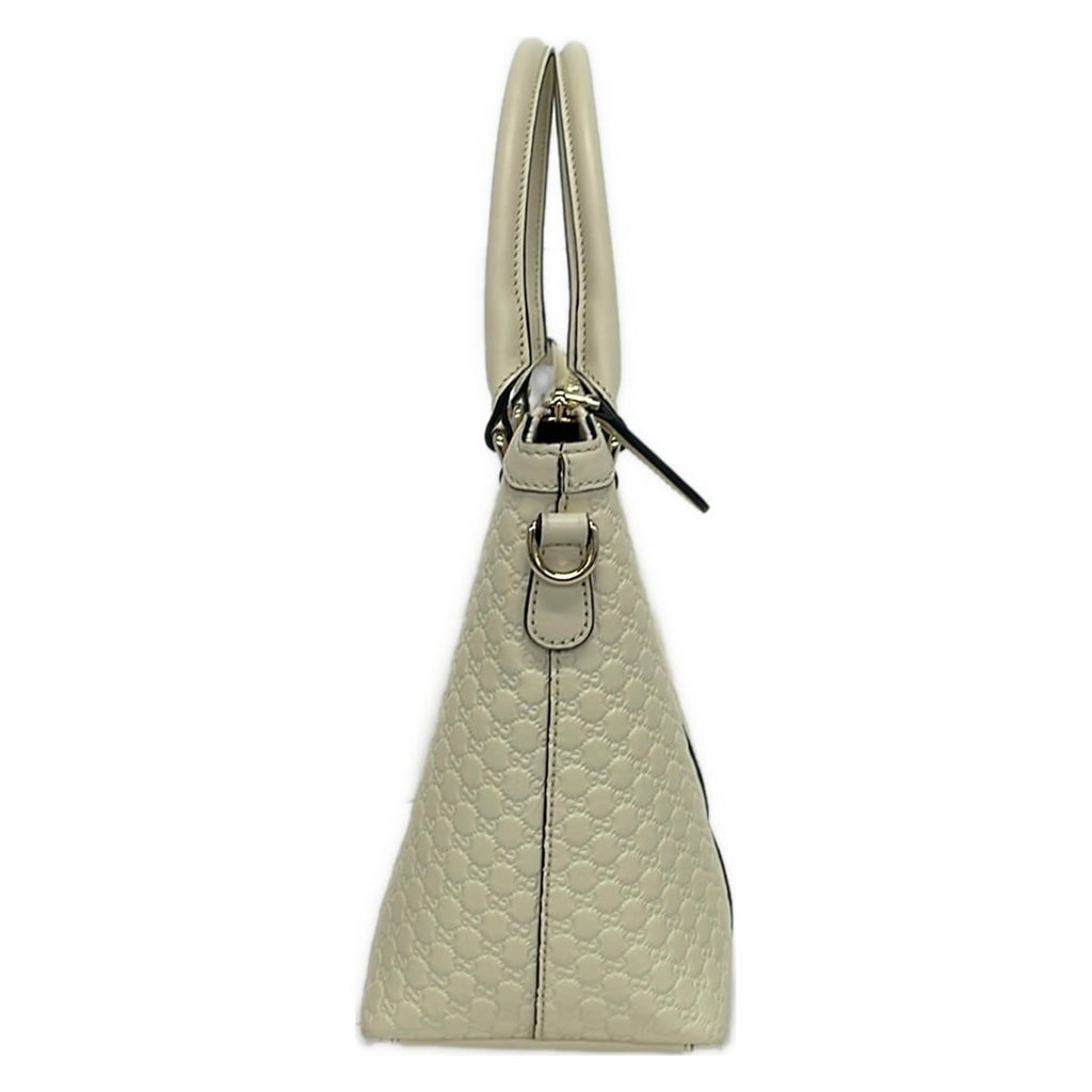 Gucci Handbag Micro Guccissima Ivory Leather — view 4