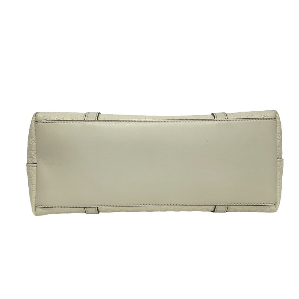 Gucci Handbag Micro Guccissima Ivory Leather — view 5
