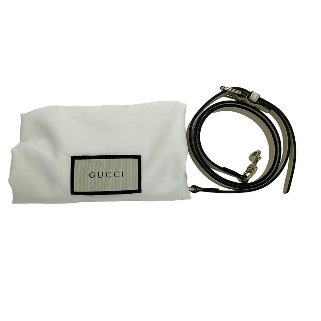Gucci Handbag Micro Guccissima Ivory Leather — view 8