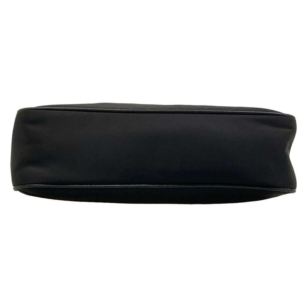 Prada Shoulder Bag Re Edition Re-Nylon Black Detachable Strap Leather — view 5