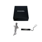 Chanel Pin Brooch Plate Pendant Silver