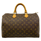 Louis Vuitton Handbag Monogram Speedy 35