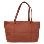 Bottega Veneta Tote Bag Orange Leather — view 3