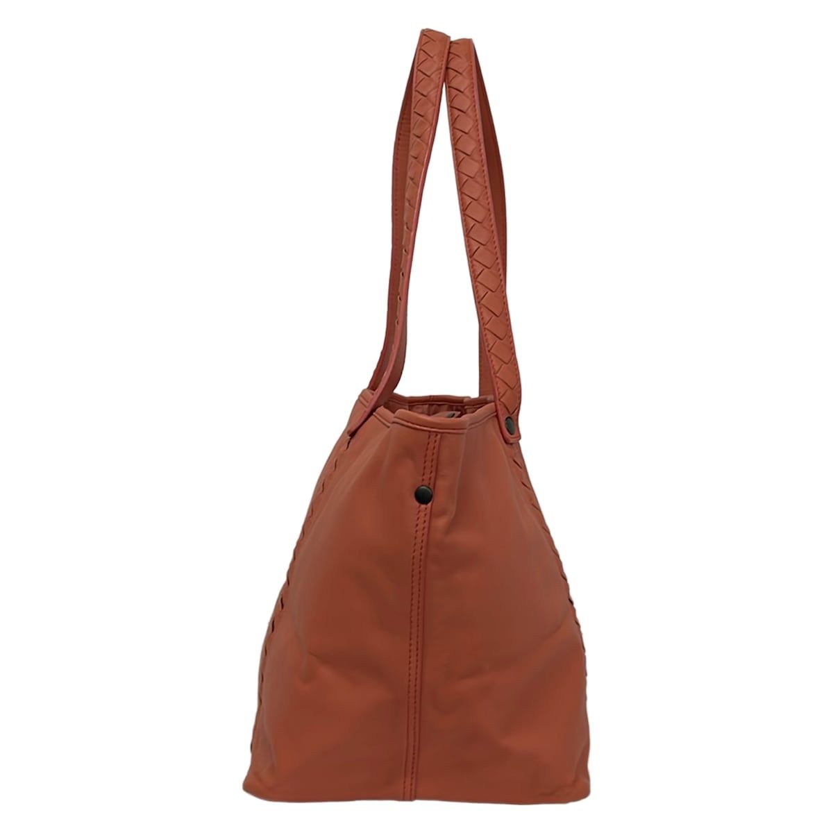 Bottega Veneta Tote Bag Orange Leather — view 4
