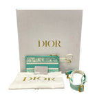 Dior Tote Bag Pannier Chapeau Light Green Toile de Jouy Embroidery — view 8