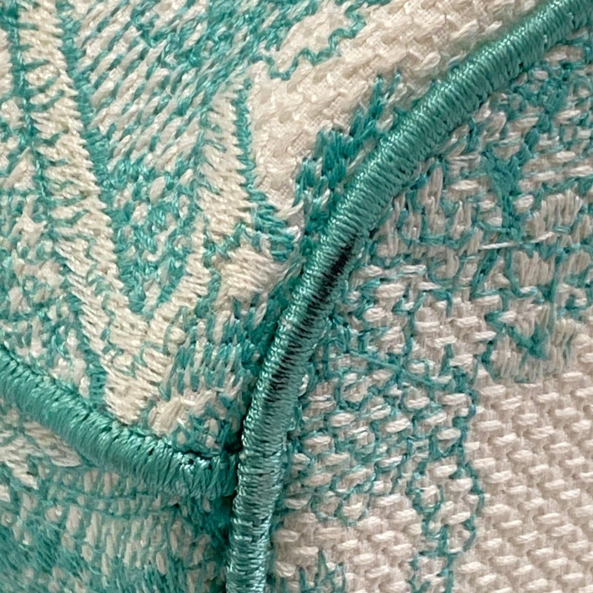 Dior Tote Bag Pannier Chapeau Light Green Toile de Jouy Embroidery — view 6