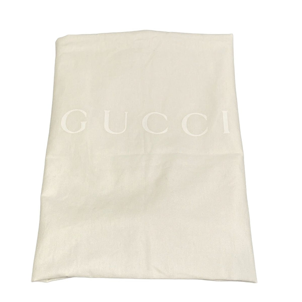 Gucci Backpack GG Plus Supreme Black Dark Gray Leather — view 8