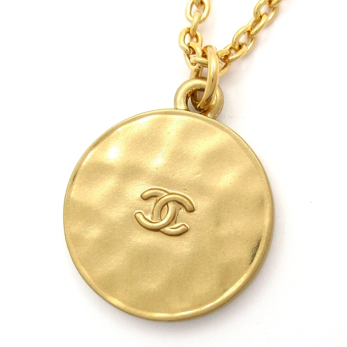 Chanel Necklace Gold Coin — view 3
