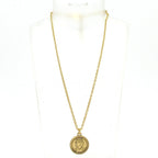 Chanel Necklace Gold Coin — view 2