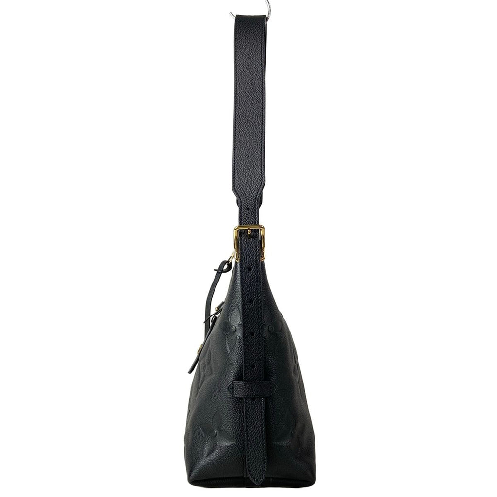 Louis Vuitton Shoulder Bag Monogram Empreinte Carry All Zip Nmpm Noir Leather — view 4