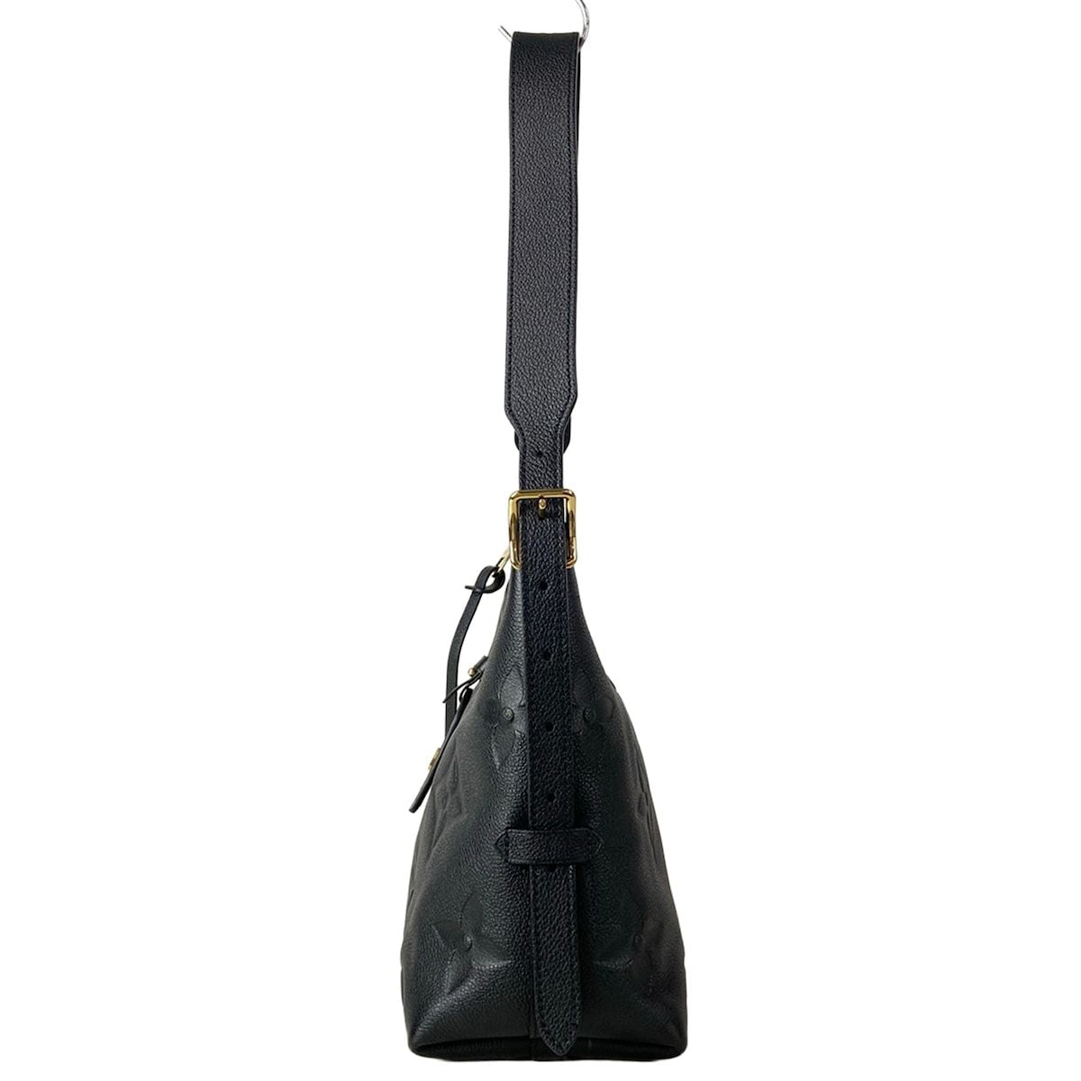 Louis Vuitton Shoulder Bag Monogram Empreinte Carry All Zip Nmpm Noir Leather — view 4