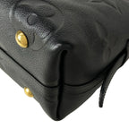 Louis Vuitton Shoulder Bag Monogram Empreinte Carry All Zip Nmpm Noir Leather — view 8