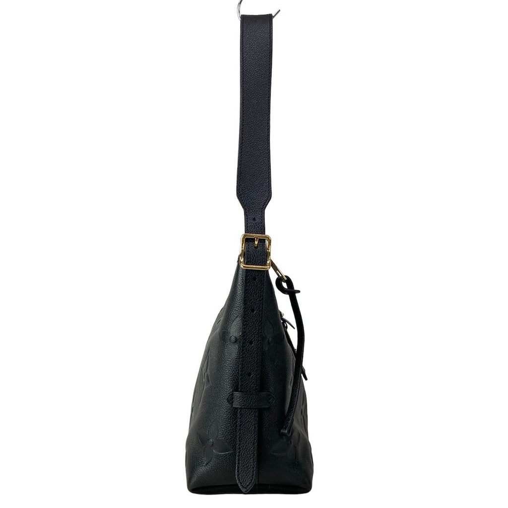 Louis Vuitton Shoulder Bag Monogram Empreinte Carry All Zip Nmpm Noir Leather — view 2