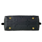 Louis Vuitton Shoulder Bag Monogram Empreinte Carry All Zip Nmpm Noir Leather — view 5