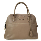 Hermes Handbag Bolide 31 Etoupe Silver